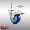 Service Caster 3 Inch 316SS Blue Polyurethane Swivel 10mm Stem Caster Total Lock Brake SCC SCC-SS316TSTTL20S314-PPUB-BLUE-M1015 - alternate 4